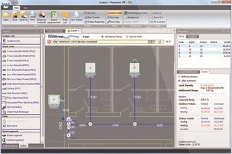 Pantalla VRF Designer para Aire Acondicionado